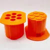 Two orange plastic sausage makers are shown against a white background. Anteprima dell’immagine prodotto