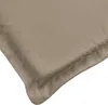 vidaXL Obal na lehátko Taupe 200x50x3 cm Oxford Fabric Náhľad obrázku produktu 6