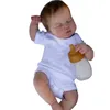 48 cm bébé nouveau-né, renaissant, Loulou, dormant, peau 3D Voir les images du produit 4