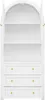 Armoire à étagères courbes, haute, 70 x 35 x 180 cm, en Voir les images du produit 13
