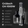 Grübsch GH-1000W Pro 3-in-1 Stabmixer - Pürierstab - 1000 Produktbild-Vorschau 3
