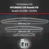 HEYNER® Scheibenwischer für HYUNDAI i30 Kombi (02.2008 - Produktbild-Vorschau 2