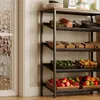 Regał Szafka Kuchenna Jasny Brąz Industrialny Drewno Retro Podgląd zdjęcia produktu 6