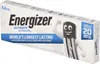 20x Energizer Ultimate Battery al litio LR06 1,5V AA Mignon Anteprima dell’immagine prodotto 4