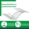 Novatool 10 Strauchstützen halbrund grün 70x40x15 cm 5,5mm Produktbild-Vorschau 3