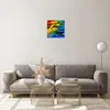 Bilder auf glas - Feder Papagei Vogel - 30x30cm - Produktbild-Vorschau 7