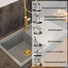 QUADRON Spülbecken 1-Becken Spüle | Größe: 86 x 50 x 21 cm Produktbild-Vorschau 3