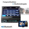 XOMAX XM-V746 Autoradio mit 7 Zoll Touchscreen Bildschirm (ausfahrbar),  Bluetooth, USB, SD, AUX, 1 DIN | plentyShop LTS