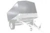 Rahmenabdeckung H-800 UNITRAILER Plane für Anhänger grau Produktbild-Vorschau 1