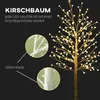HOMCOM LED-boom, 180 cm, kerstboom met 180 LED-lampjes, 3 Productafbeelding-voorbeeld 5