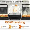 ProfiCook® Sandwichmaker | muschelförmige Sandwiches | Produktbild-Vorschau 3
