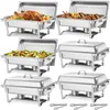 VEVOR set scaldavivande rettangolare 8,5 L (6 pezzi) Anteprima dell’immagine prodotto 1
