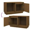 vidaXL TV-Schrank Honigbraun 74x35x44 cm Massivholz Kiefer Produktbild-Vorschau 6
