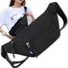 EDIBAZZAR | Damen Herren Hüfttasche Bauchtasche Schwarz Produktbild-Vorschau 5