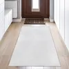 Schöner weicher Teppich mit Linienmuster in weiß Größe - 80 Produktbild-Vorschau 1