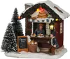 LuVille Village de Noël miniature Stand de cannelés - L12 x Voir les images du produit 1