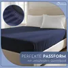Frottee Spannbettlaken Navy blau 200 X 220 + 40 CM Produktbild-Vorschau 4