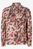 MORE & MORE Printed Satin Blouse 4824 watercolour 36 Produktbild-Vorschau 1