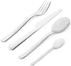 Alessi Ovale Besteckset 24 tlg., Edelstahl Produktbild-Vorschau 4