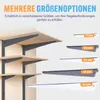 Support d'étagère pour rail double - Couleur : Anthracite - Voir les images du produit 2