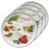 zestaw 4 talerzy do pizzy Napoli Green Ø 33,8 cm półmisek Podgląd zdjęcia produktu 1