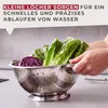 Fackelmann Abseihschüssel, Küchensieb aus Edelstahl, Produktbild-Vorschau 5