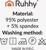 Ruhhy 25992 Elastický poťah na stoličky 6 ks, zelený Náhľad obrázku produktu 5
