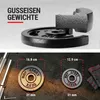 Hop-Sport 2in1 Kurzhanteln & Langhantel Set - Gusseisen Produktbild-Vorschau 4