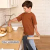 Échelle d'apprentissage en bois Montessori peu encombrante Voir les images du produit 9
