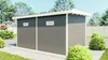 elephant WPC Gartenhaus, Größe L anthrazit 300 x 400 cm Produktbild-Vorschau 10