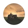 MuchoWow® Mauspad Mousepad Traktor - Landwirt - Nebel 50x50 Produktbild-Vorschau 1