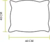 Dekorativer Kissenbezug aus Velours – Dunkelgrün, eleganter Produktbild-Vorschau 6