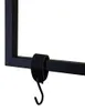 Metallbude S-haak set - 3-delig in zwart - Modern design - Productafbeelding-voorbeeld 2