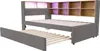 Canapé-lit Sweiko 90x200, lit gigogne 90x190, équipé de Voir les images du produit 12