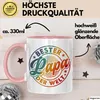Bester Papa Der Welt Tasse Geschenk Zum Vatertag Von Produktbild-Vorschau 3