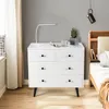 Kommode mit 4 Schubladen, Schubladenschrank mit Kippschutz Produktbild-Vorschau 4