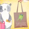 Mr. & Mrs. Panda canvas tasche 6. Geburtstag Glückwünsche - Produktbild-Vorschau 2