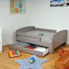 BETTSCHUBKASTEN TOBY / Aufbewahrungsschublade - Grau Produktbild-Vorschau 3