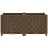 vidaXL Verhoogde plantenbak, 80x40x38 cm, polypropyleen Productafbeelding-voorbeeld 1