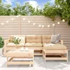 vidaXL 5-tlg. Garten-Lounge-Set Massivholz Kiefer Produktbild-Vorschau 2