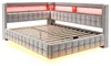 MODFU Polsterbett Schlafsofa 140 × 200 mit LED-Beleuchtung, Produktbild-Vorschau 8