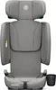 A gray car seat is shown from the front against a white background. Produktbild-Vorschau