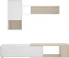 Dmora Parete Attrezzata Fortuna 41x230x180h cm Bianco Anteprima dell’immagine prodotto 8