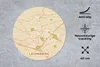 MuchoWow® Mauspad Mousepad Stadtplan - Leonberg - Vintage - Produktbild-Vorschau 2