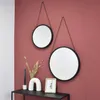 LOFT42 Industry Wandspiegel rund L - Metall - schwarz - Ø45 Produktbild-Vorschau 3