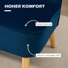 HOMCOM 2-Sitzer Sofa Zweisitzer, Loveseat mit Leinenoptik, Produktbild-Vorschau 4