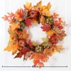 Türkranz Herbst, Kranz Herbst, Ahornblatt Türkranz, Kürbis Produktbild-Vorschau 2