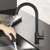 ZMH Kuchyňská Baterie Černá Vytahovací Dřezová Baterie se Náhled obrázku produktu 1