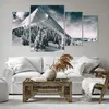 Bild auf Leinwand - Leinwandbild - 4 Teile - Dunkel Himmel Produktbild-Vorschau 6