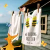 Mr. & Mrs. Panda Frotteetuch Biene Verliebt - Weiß - Produktbild-Vorschau 2